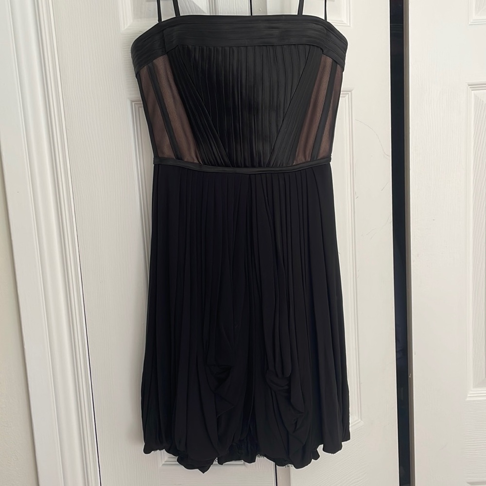 Strapless BCBG Maxazria bustier mini dress sz 0